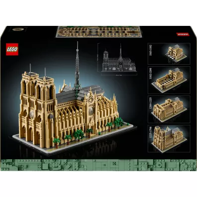 LEGO Architecture Notre-Dame w Paryu 21061