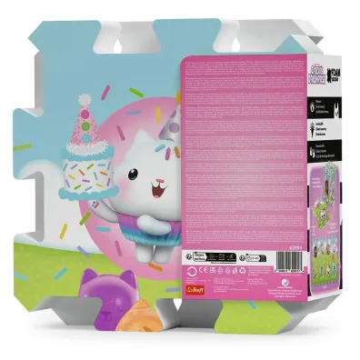 Puzzle Uk�adanka Puzzlopianka - Koci Domek Gabi Trefl