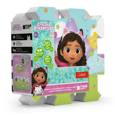 Puzzle Uk�adanka Puzzlopianka - Koci Domek Gabi Trefl