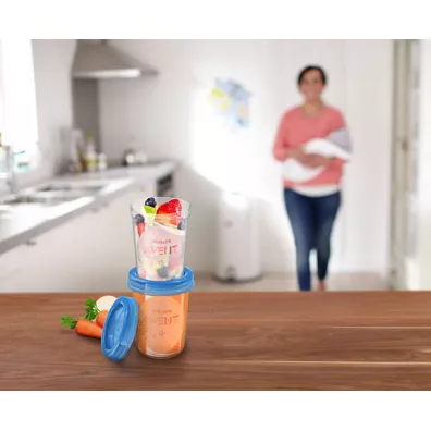 Avent Pojemniki do przechowywania pokarm�w 5 szt.