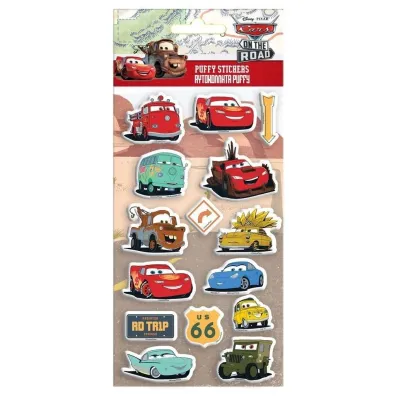 DIAKAKIS naklejki wypuk�e Cars 185563612 06199