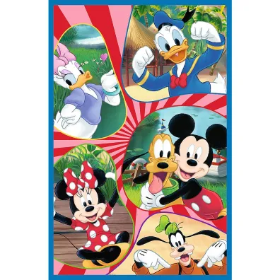 Puzzle 3x80 el. Ekipa Myszki Miki Trefl