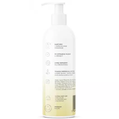 Natural Baby Care Naturalny szampon do w�os�w dla dzieci 200 ml