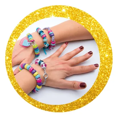 Crazy Chic - Kolorowe Bransoletki Clementoni