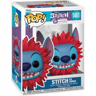 Funko Figurka POP Disney: Stitch W przebraniu Simby