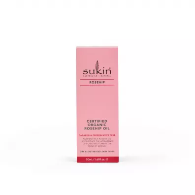 Sukin Rosehip Oil Naturalny olej z dzikiej r�y chilijskiej do twarzy 50 ml