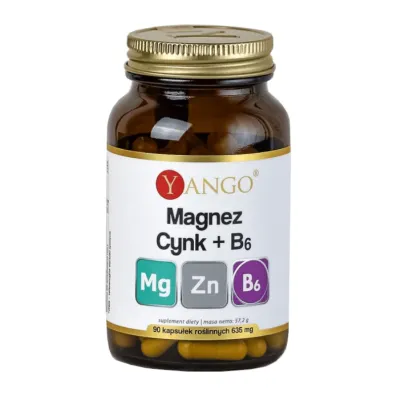 Yango Magnez + Cynk + B6 Suplement diety 90 kaps.