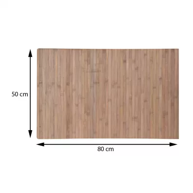 Bathroom Solutions Mata azienkowa bambus oliwkowa 80 cm