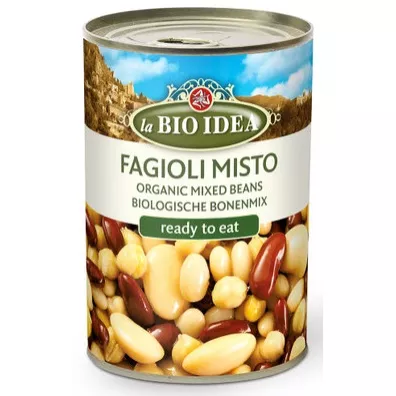 La Bio Idea Fasola mix w zalewie 400 g Bio