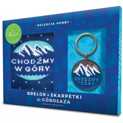 Pan Dragon Zestaw brelok + skarpetki dla groaza