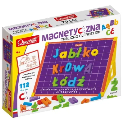 Magnetyczna tablica z alfabetem Quercetti