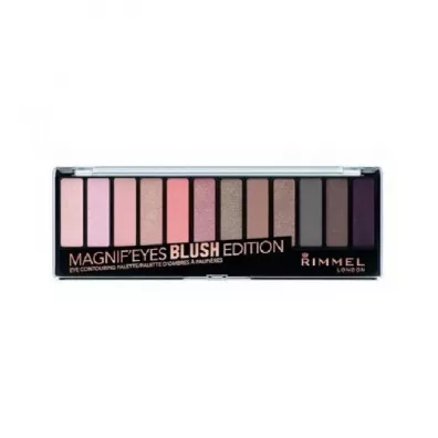 Rimmel Magnif'Eyes Eyeshadow Palette paleta cieni 002 Blush Edition 14.16 g