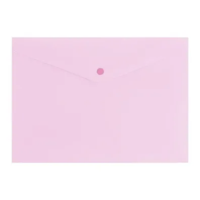 Koh-I-Noor Teczka A4 zamykane na zatrzak pastel r�owy