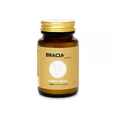Bracia Mydlarze Maseczka do twarzy glinka bia�a 75 ml