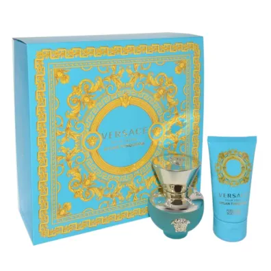 Versace Zestaw Woda toaletowa Dylan Turquoise Pour Femme + �el do cia�a 30 ml + 50 ml