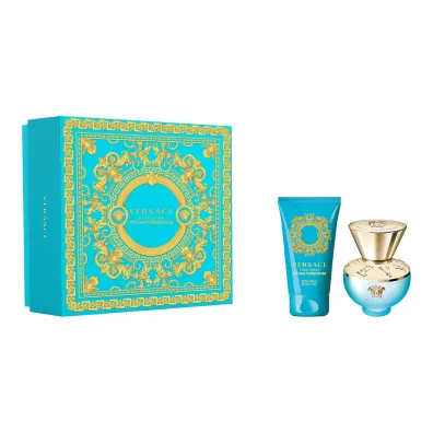 Versace Zestaw Woda toaletowa Dylan Turquoise Pour Femme + �el do cia�a 30 ml + 50 ml