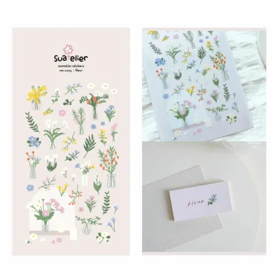 Daily Naklejki ozdobne Dzikie Kwiaty