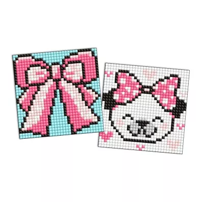 Diamentowa mozaika na naklejce IDEYKA 9x9 cm kids Muszka