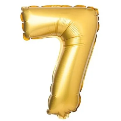 Arpex Balon foliowy matowy zoty 7 69cm