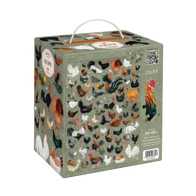 Puzzle Puzzlove CzuCzu 1000 el. Kury Bright Junior Media