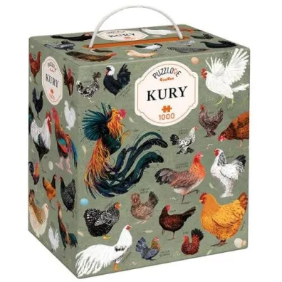 Puzzle Puzzlove CzuCzu 1000 el. Kury Bright Junior Media