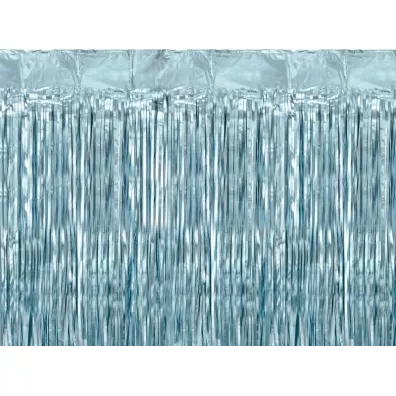 PartyDeco Kurtyna party niebieski 100x200cm