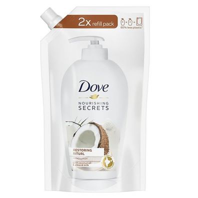 Dove Nourishing Secrets Hand Wash Refil zapas mydła do rąk w płynie Restoring Ritual 500 ml