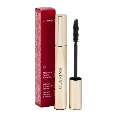 Clarins Supra Volume Mascara 01 Black tusz do rz�s 8 ml