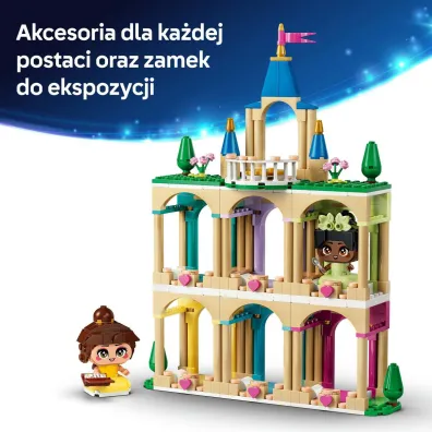 LEGO Disney Princess Ma�a Bella i Tiana z zamkiem 43291