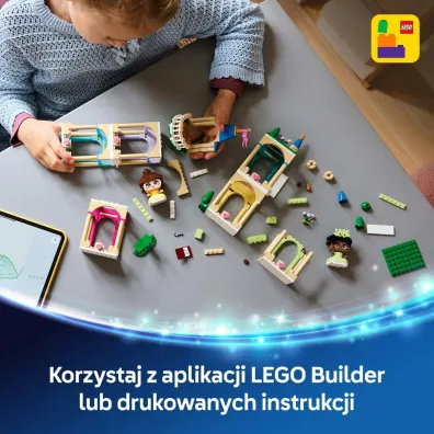 LEGO Disney Princess Ma�a Bella i Tiana z zamkiem 43291