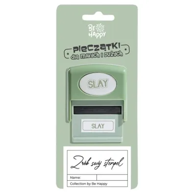 Be-Happy Gifts Piecz�tka z napisem - Slay
