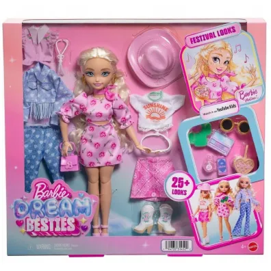 Barbie Dream Besties. Malibu Festiwalowe stylizacje Mattel