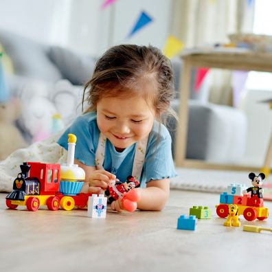 LEGO DUPLO ǀ Disney Urodzinowy pociąg myszek Miki i Minnie 10941