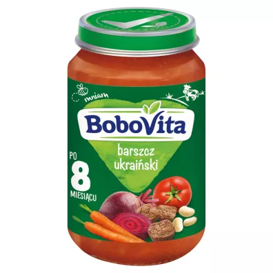 BoboVita Barszcz ukraiski po 8 miesicu 190 g