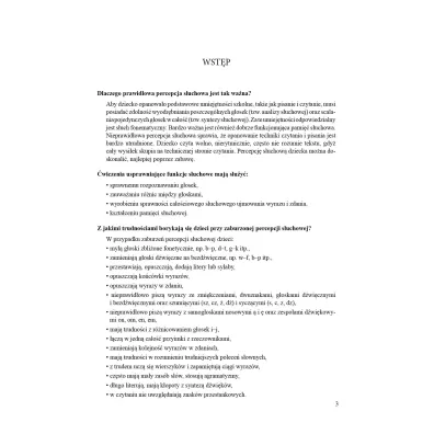 Gumowe ucho �wiczenia percepcji s�uchowej dla dzieci w m�odszym wieku szkolnym