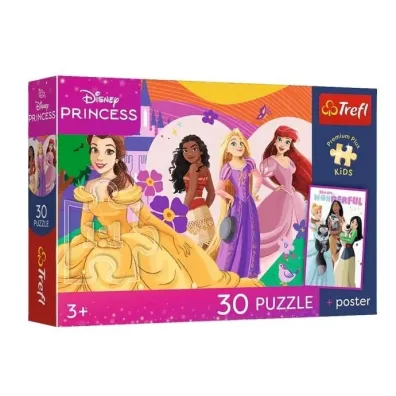 Puzzle 100el relaks z ksi�niczkami TREFL 16554