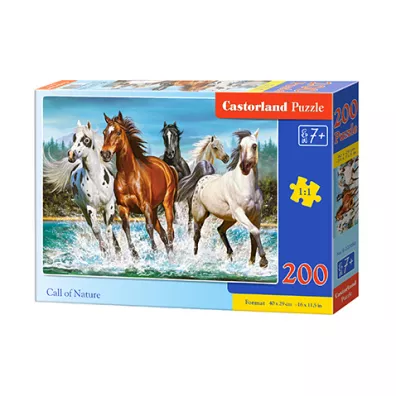 Puzzle 200 el. Call of Nature Castorland