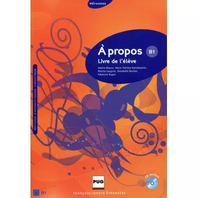 A propos B1 podr�cznik + CD - Valerie Blasco