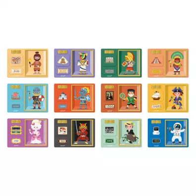 Puzzle Magnetyczna ukadanka Historia Magnetibook Janod