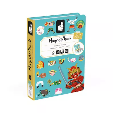 Puzzle Magnetyczna ukadanka Historia Magnetibook Janod