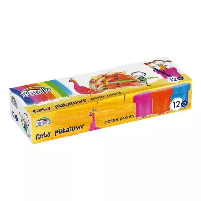 Fiorello Farby plakatowe 12 x 20 ml
