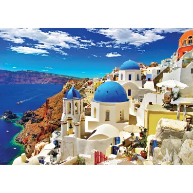 Puzzle 1000 el. Santorini Grecja Eurographics