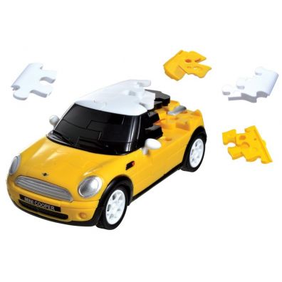 Puzzle 3D Cars - Mini Cooper - poziom 4/4 G3