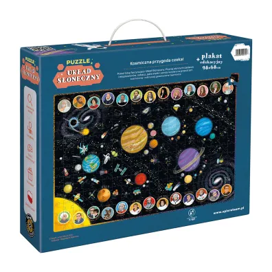 Puzzle 300 el. Uk�ad s�oneczny Bright Junior Media