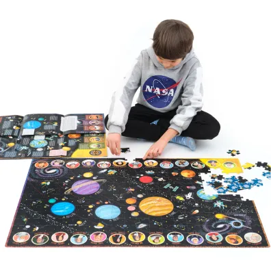 Puzzle 300 el. Uk�ad s�oneczny Bright Junior Media