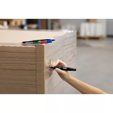 MemoBe Marker permanentny m201 ko�c�wka �ci�ta 1-4 mm niebieski