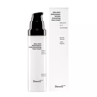 Iossi Ultra-Rich Multivitamin Wrinkle Smoothing Face Cream multiwitaminowy wygadzajcy krem do twarzy z bakuchiolem 50 ml