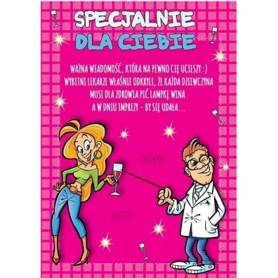 Stamp Karnet Comic B6 + koperta wz�r nr 24