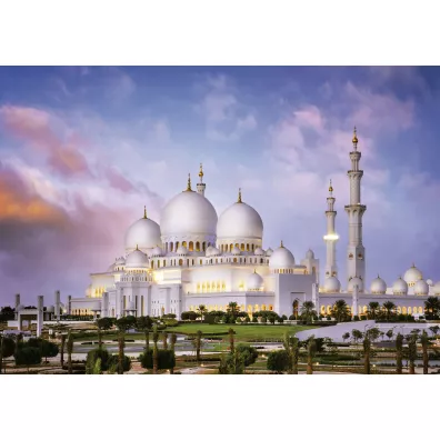 Puzzle 1000 el. Wielki Meczet Szejka Zajida / Zjednoczone Emiraty Arabskie Educa