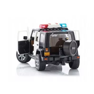 Jeep Wrangler Unlimited Rubicon + policjant Bruder